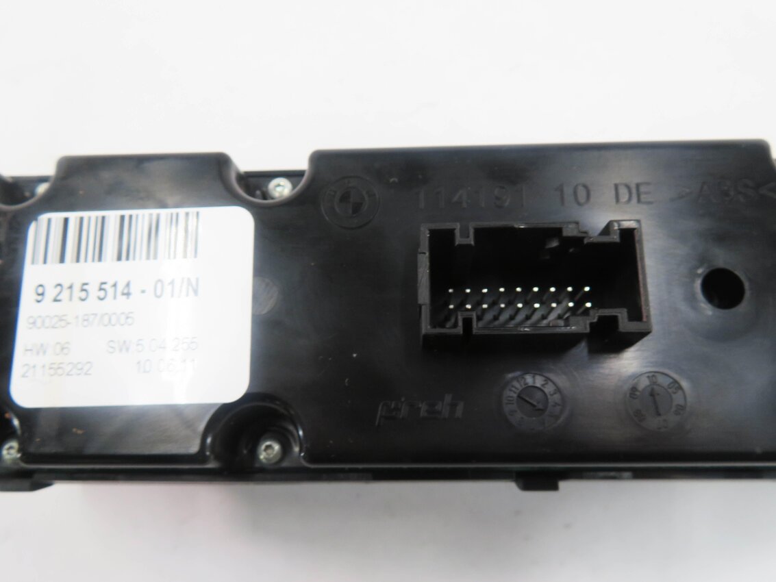 Thumbnail 8: 2012 BMW X5M ///M (E70) REAR HEATER A/C TEMPERATURE CLIMATE CONTROL PANEL