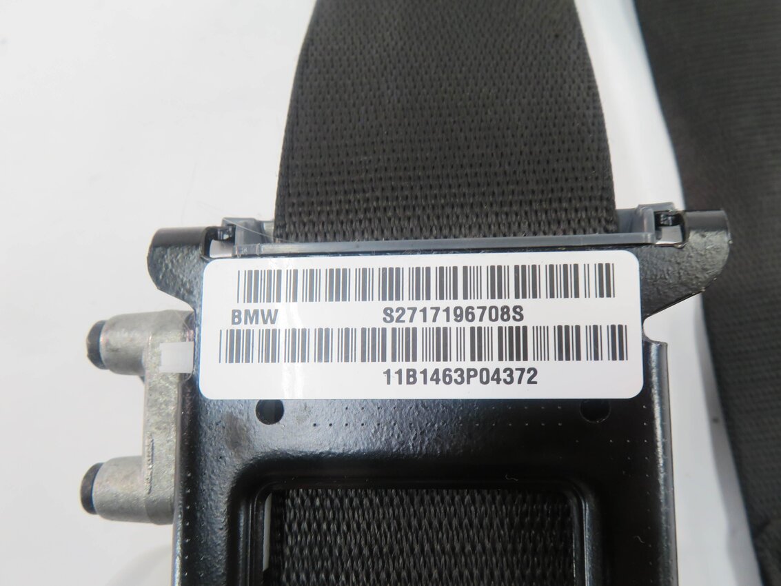 Thumbnail 6: 07-14 BMW X5 X6 X5M X6M (E70 E71) LEFT FRONT DRIVER SEATBELT RETRACTOR (BLACK)
