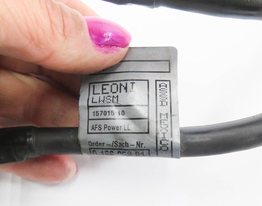 Thumbnail 6: 2008 BMW X6 (E71) POWER STEERING PUMP WIRE WIRING HARNESS
