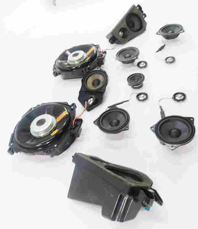 Thumbnail 3: 2008 BMW X6 (E71) RADIO STEREO HARMAN AUDIO SUBWOOFER TWEETER SPEAKER SET-17