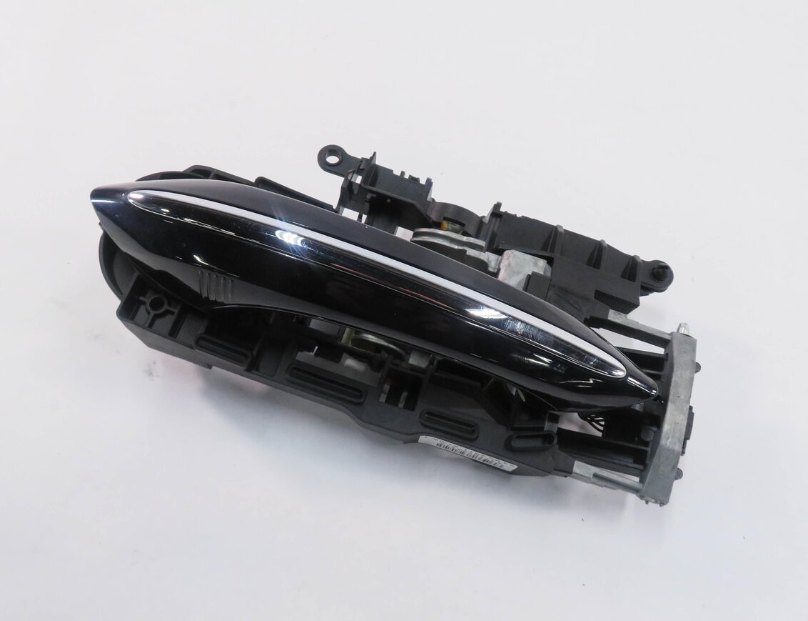 09-18 BMW 528i 535i 550i 740i 750i 760i LEFT REAR COMFORT DOOR HANDLE (BLACK)