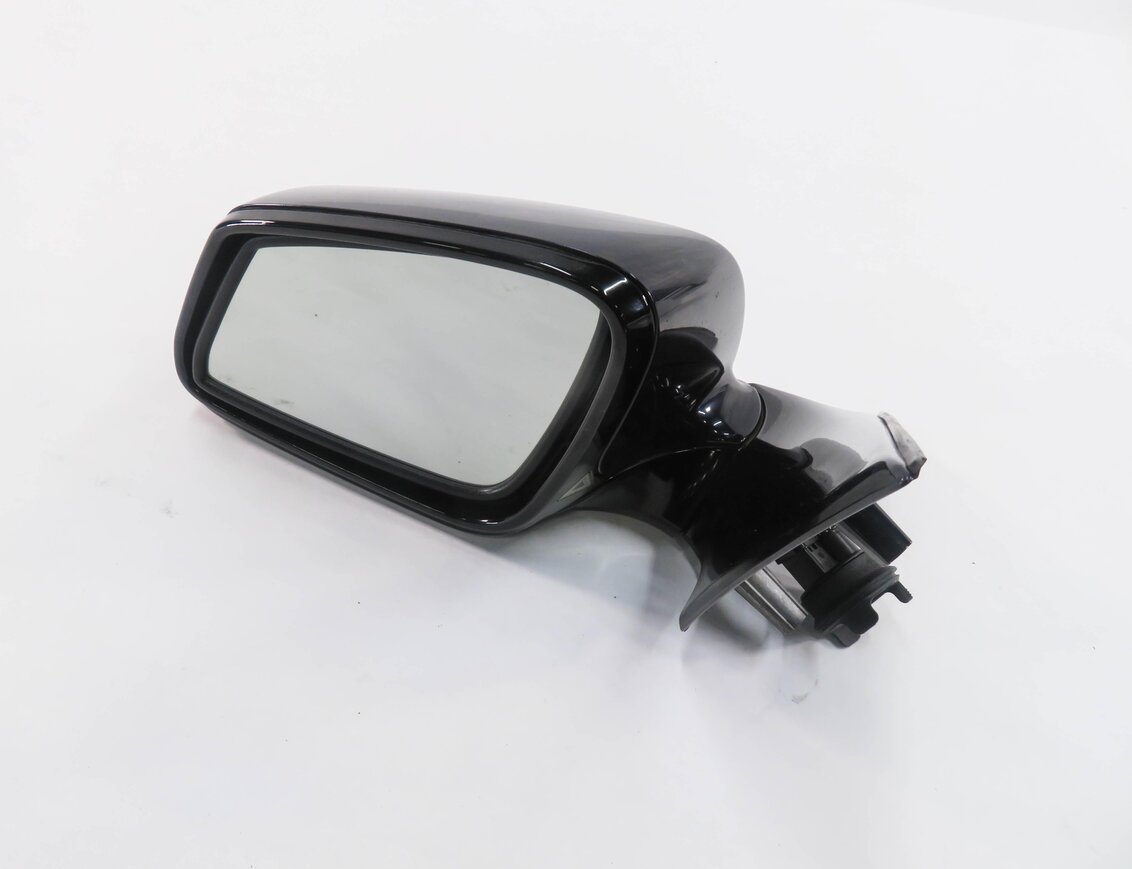 11-12 BMW 528i 535i 550i (F10) LEFT P-FOLD HEAT MEM AUTODIM DOOR MIRROR (BLACK)