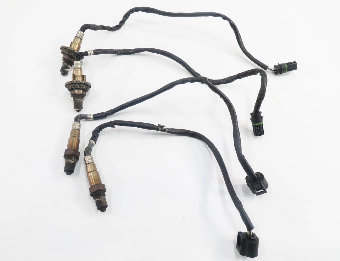 Thumbnail 2: 2011 BMW 550i (F10) 4.4L V8 - PRE / POST CAT O2 OXYGEN LAMBDA PROBE SENSOR SET-4