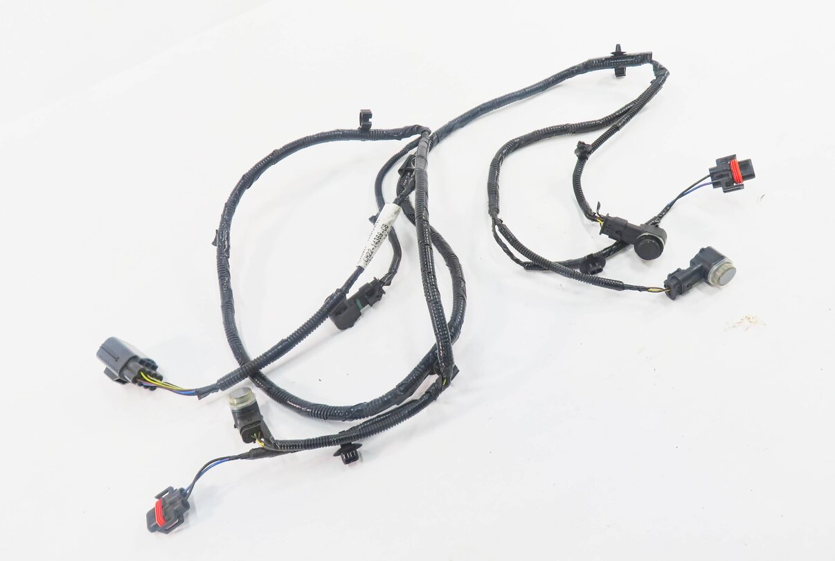2012 LAND ROVER LR4 - FRONT PDC PARK DISTANCE SENSOR SET w/ HARNESS (GRAY 949)