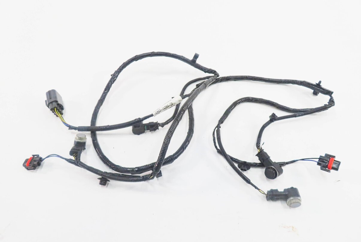 Thumbnail 2: 2012 LAND ROVER LR4 - FRONT PDC PARK DISTANCE SENSOR SET w/ HARNESS (GRAY 949)
