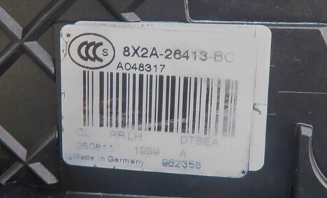 Thumbnail 9: 10-17 LR4 RANGE ROVER SPORT (L320) LEFT REAR PASSIVE DOOR LOCK LATCH ACTUATOR