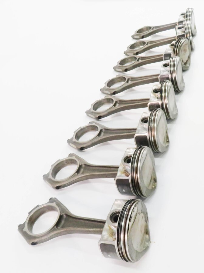 Thumbnail 6: 2012 LAND ROVER LR4 - 5.0L AJ133 V8 ENGINE PISTON w/ CONNECTING ROD SET-8