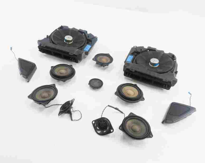 2014 BMW 535i (F10) HiFi AUDIO SUB SUBWOOFER TWEETER SPEAKER SET-12