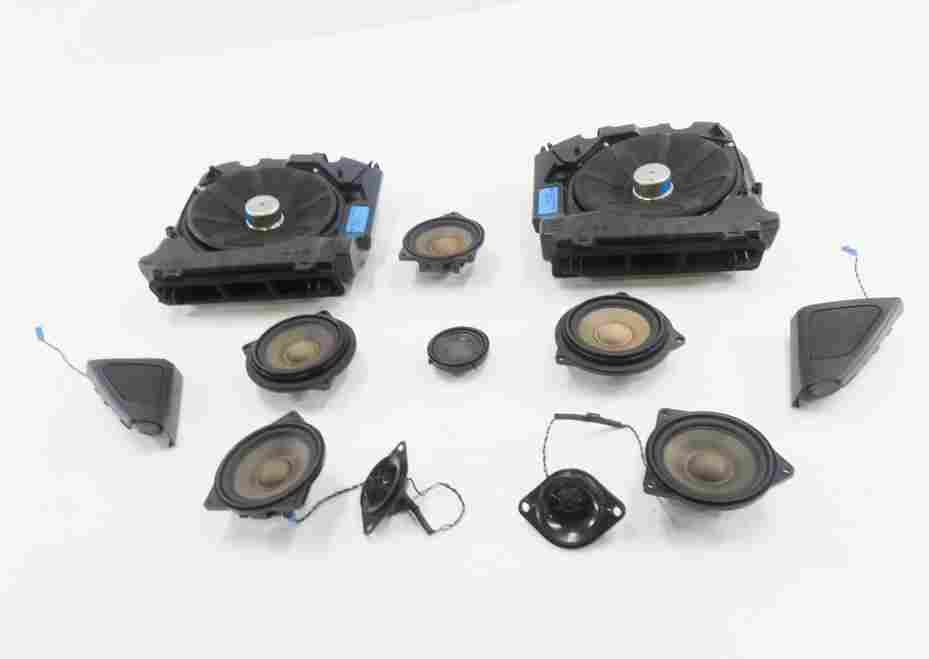 Thumbnail 2: 2014 BMW 535i (F10) HiFi AUDIO SUB SUBWOOFER TWEETER SPEAKER SET-12