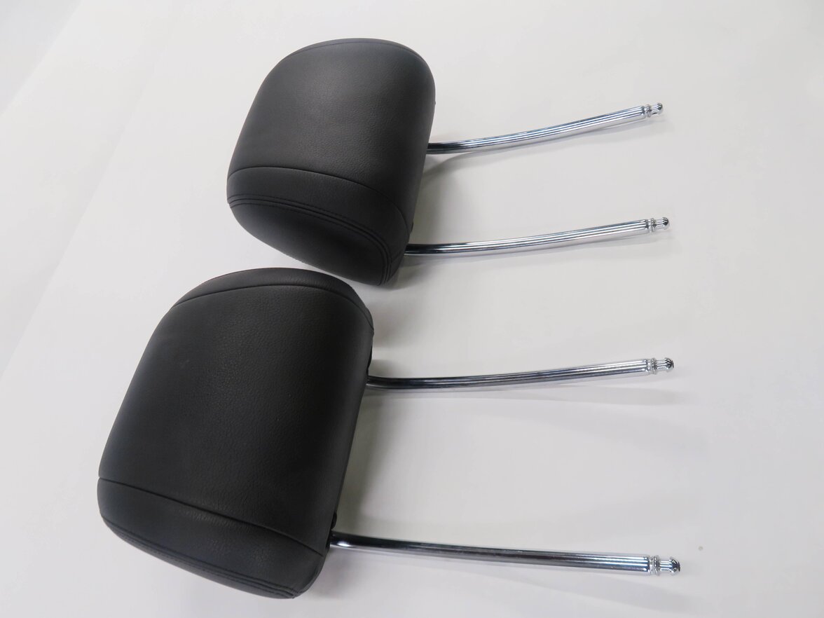 Thumbnail 3: 2014 BMW 535i (F10) FRONT LEFT & RIGHT SEAT HEADREST SET (BLACK DAKOTA LEATHER)