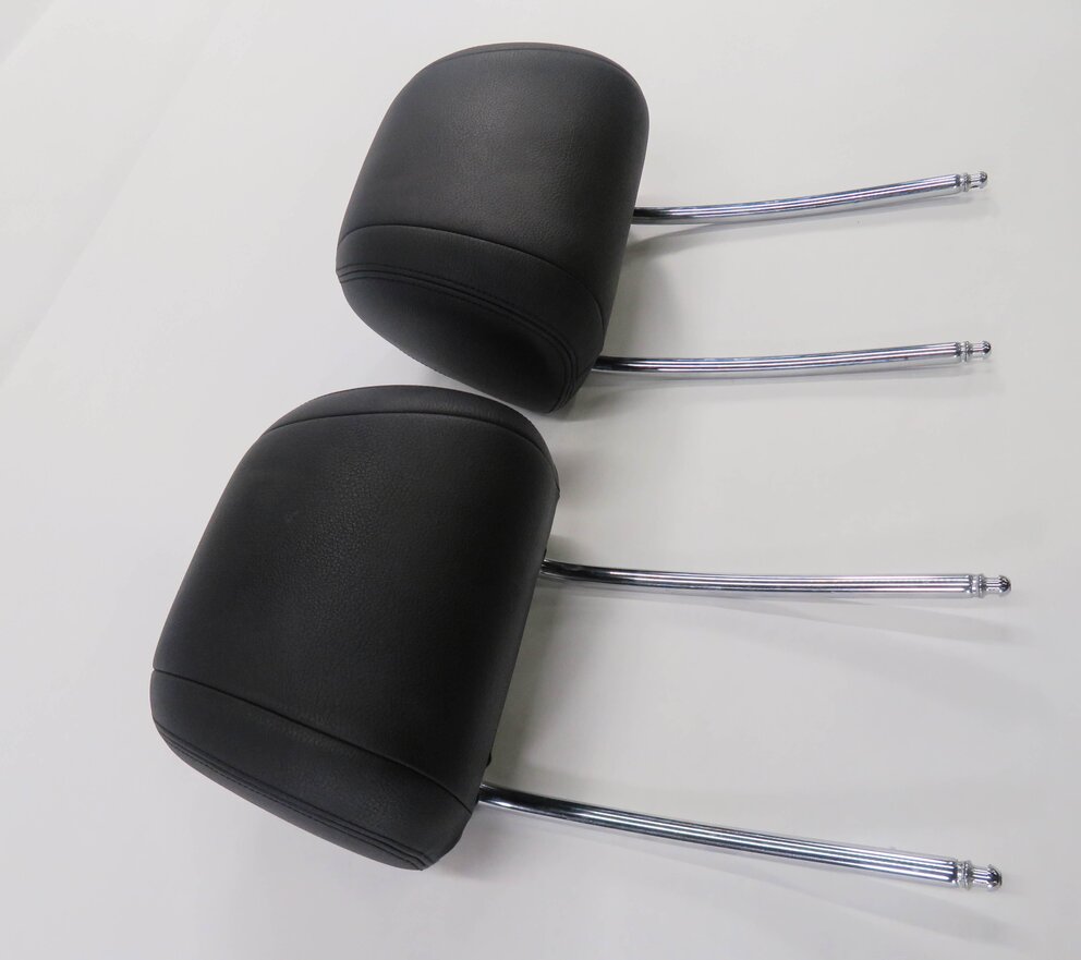 Thumbnail 4: 2014 BMW 535i (F10) FRONT LEFT & RIGHT SEAT HEADREST SET (BLACK DAKOTA LEATHER)