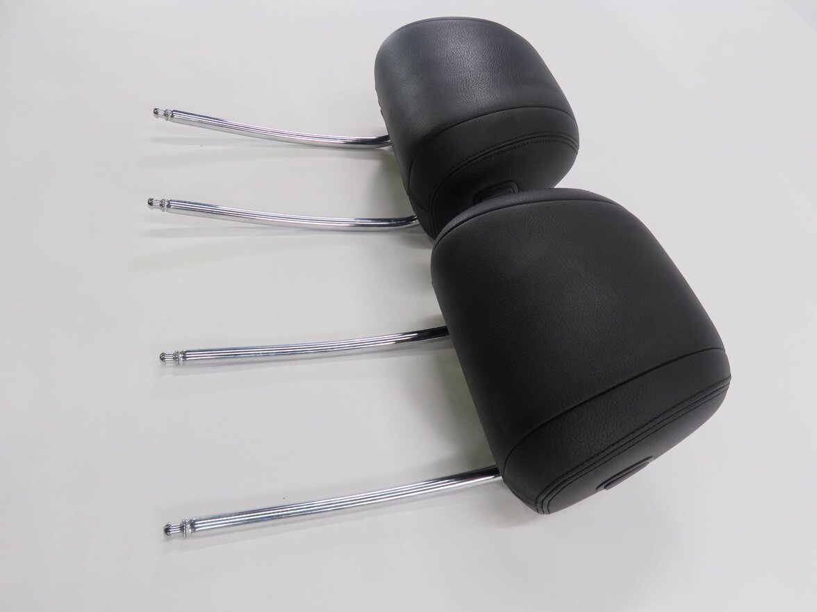 Thumbnail 5: 2014 BMW 535i (F10) FRONT LEFT & RIGHT SEAT HEADREST SET (BLACK DAKOTA LEATHER)