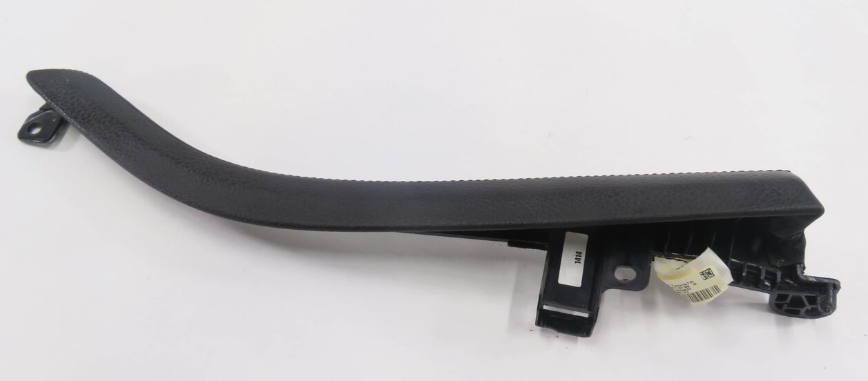 Thumbnail 2: 2014 BMW 535i (F10) FRONT CENTER CONSOLE COMPARTMENT EDGE TRIM (BLACK LEATHER)