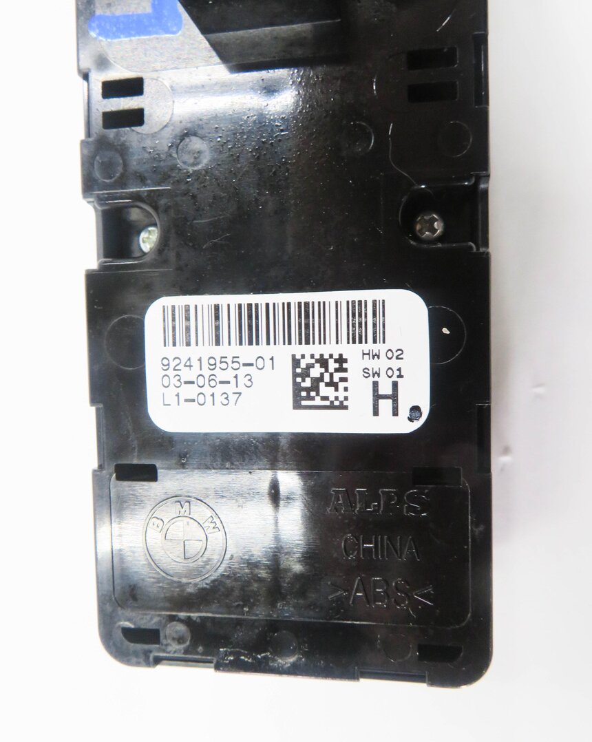 Thumbnail 7: 10-19 BMW 528i 535i 550i 650i M5 M6 X3 (F10 F12 F25) DRIVER P-FOLD WINDOW SWITCH