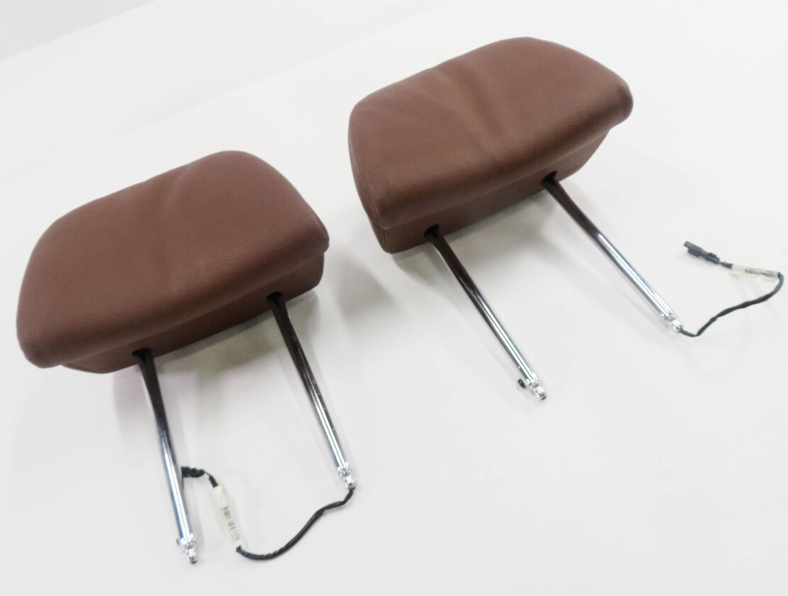 2013 BMW 550iGT (F07) FRONT LEFT & RIGHT HEADREST SET-2 (CINNAMON BROWN LEATHER)