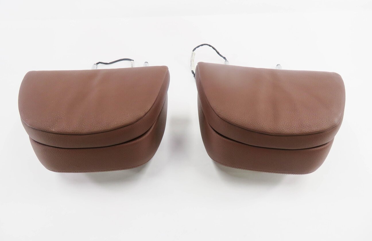 Thumbnail 5: 2013 BMW 550iGT (F07) FRONT LEFT & RIGHT HEADREST SET-2 (CINNAMON BROWN LEATHER)