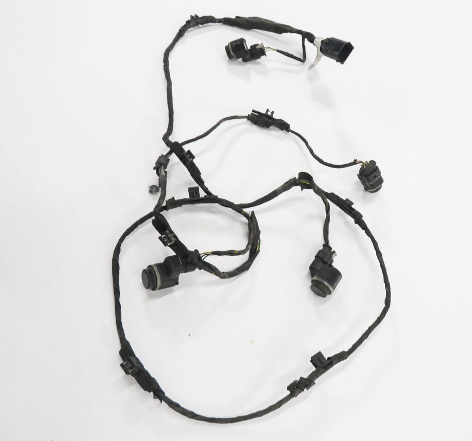 Thumbnail 3: 2013 BMW 550iGT (F07) FRONT PDC PARK DISTANCE SENSOR SET w/ HARNESS (BLACK 668)