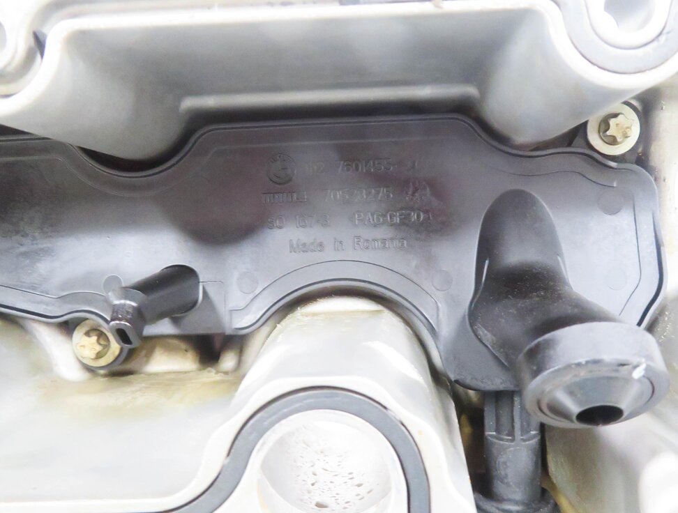 Thumbnail 7: 13-19 BMW 550i 650i 750i M5 M6 ///M X5 X6 - 4.4L N63 S63 ENGINE LEFT VALVE COVER