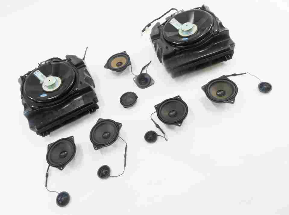 2013 BMW 550iGT (F07) HiFi AUDIO SUB SUBWOOFER TWEETER SPEAKER SET-12