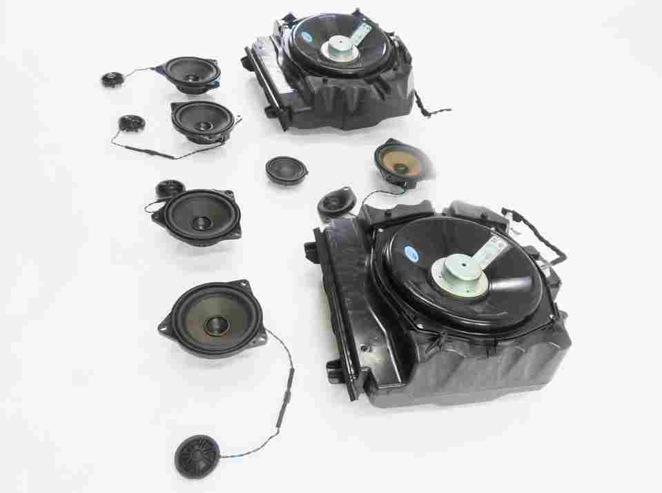 Thumbnail 4: 2013 BMW 550iGT (F07) HiFi AUDIO SUB SUBWOOFER TWEETER SPEAKER SET-12