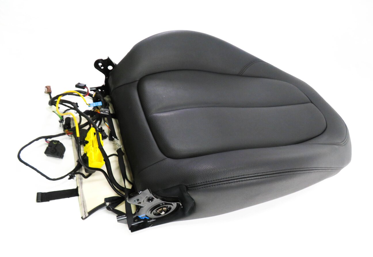 Thumbnail 3: 2016 BMW X1 (F48) LEFT FRONT DRIVER UPPER TOP HEATED SEAT CUSHION (BLACK)