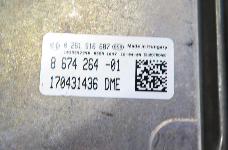 Thumbnail 18: 2016 BMW X1 (F48) 2.0L B46 MEVD1723 TURBO ENGINE DME IMMOBILIZER MODULE KEY SET