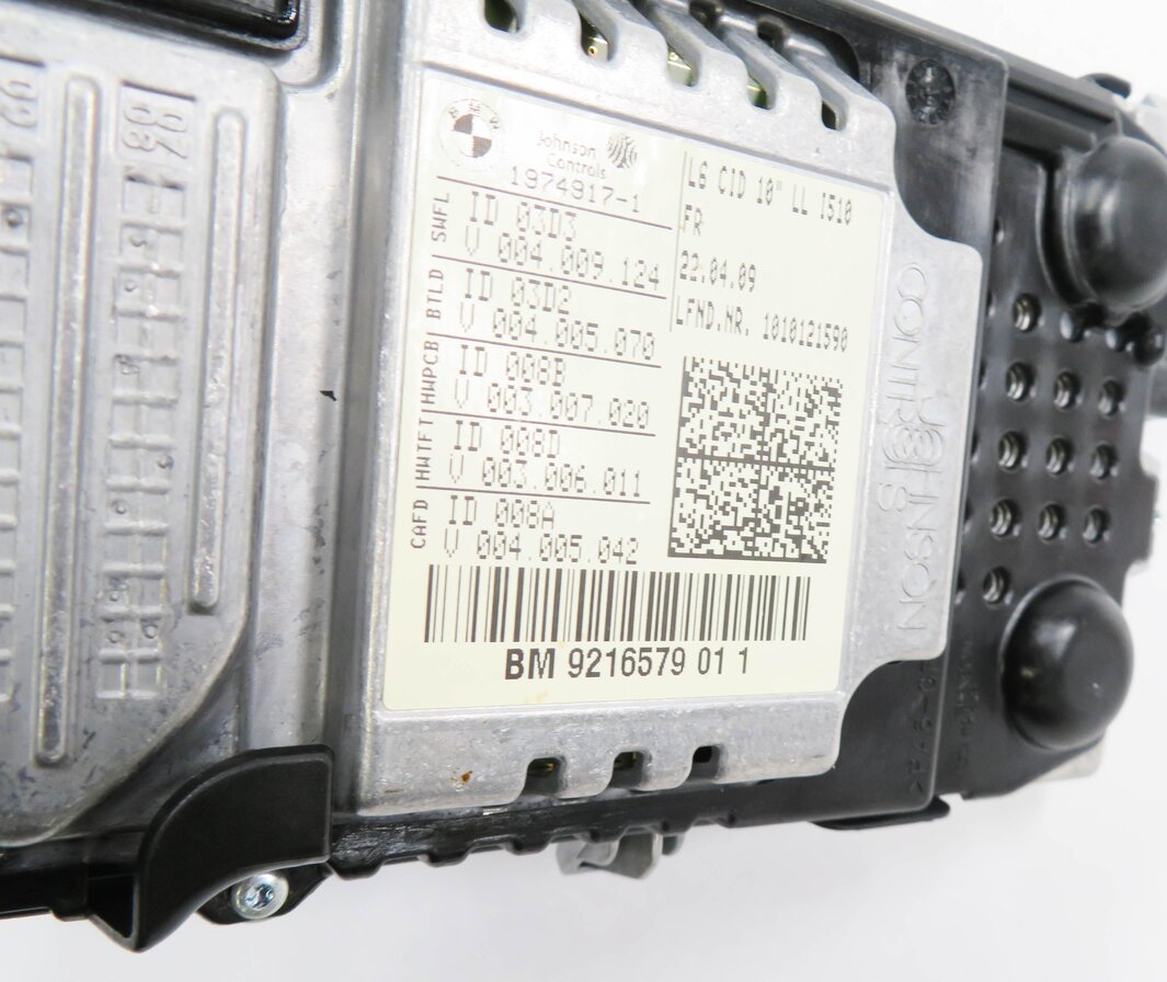 Thumbnail 10: 2009-2012 BMW 740i 750i 760i (F01) GPS NAVIGATION INFO DISPLAY SCREEN (10.25")