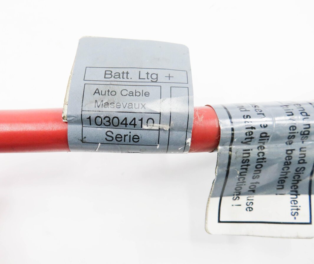 Thumbnail 6: 2009 BMW 750i (F01) POSITIVE BATTERY CABLE SRS
