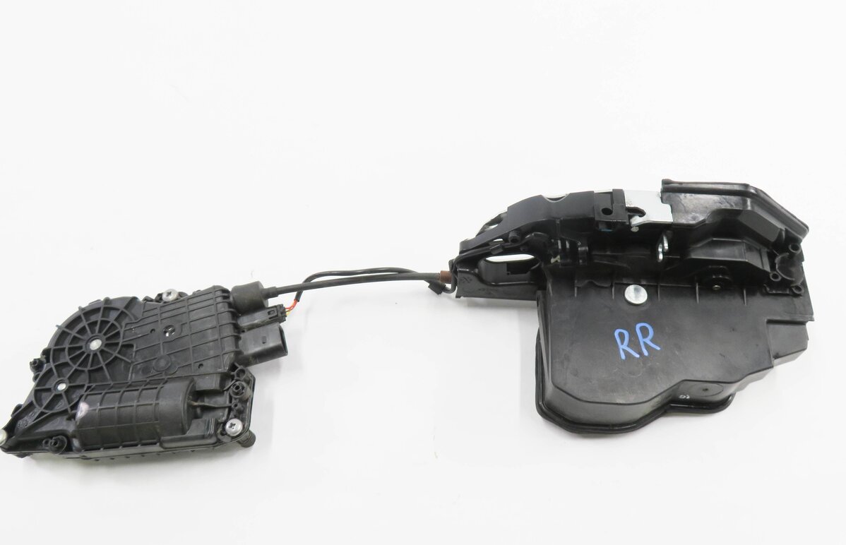 Thumbnail 5: 11-15 BMW 740i 750i 760i B7 (F01) RIGHT REAR DOOR LATCH ACTUATOR (SOFT CLOSE)