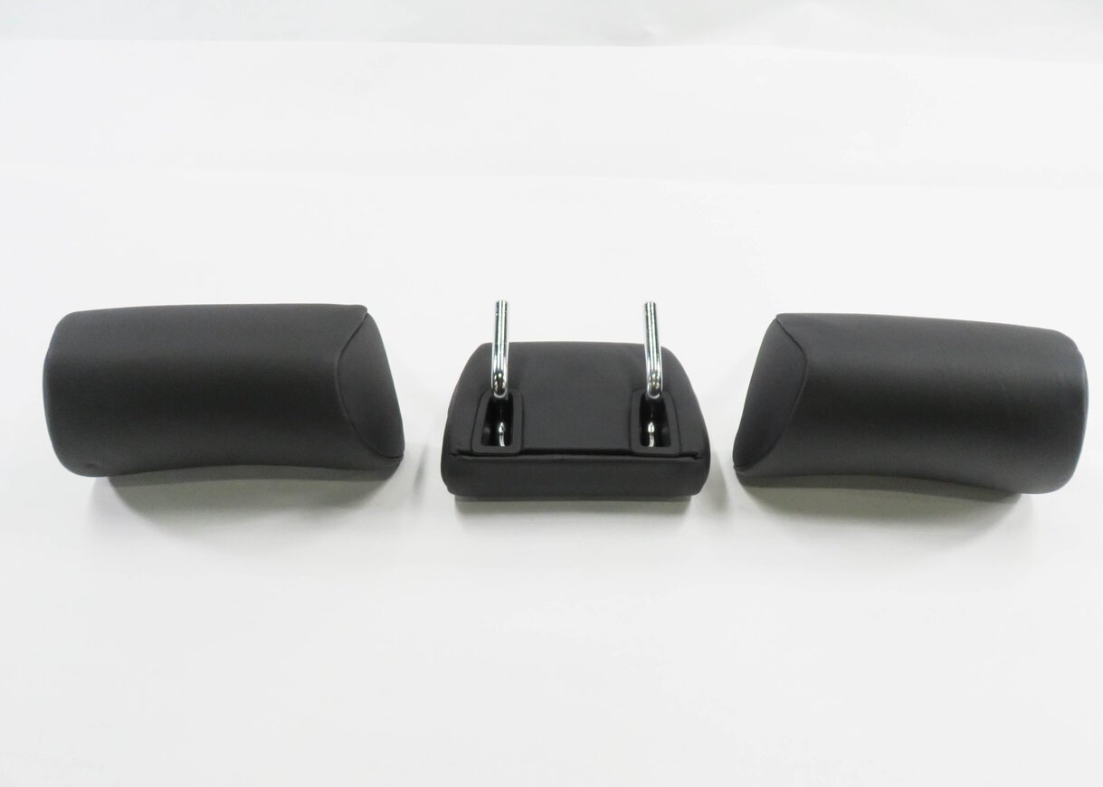 Thumbnail 6: 2009 BMW 750i (F01) REAR SEAT HEADREST SET-3 (BLACK NAPPA LEATHER NASW)
