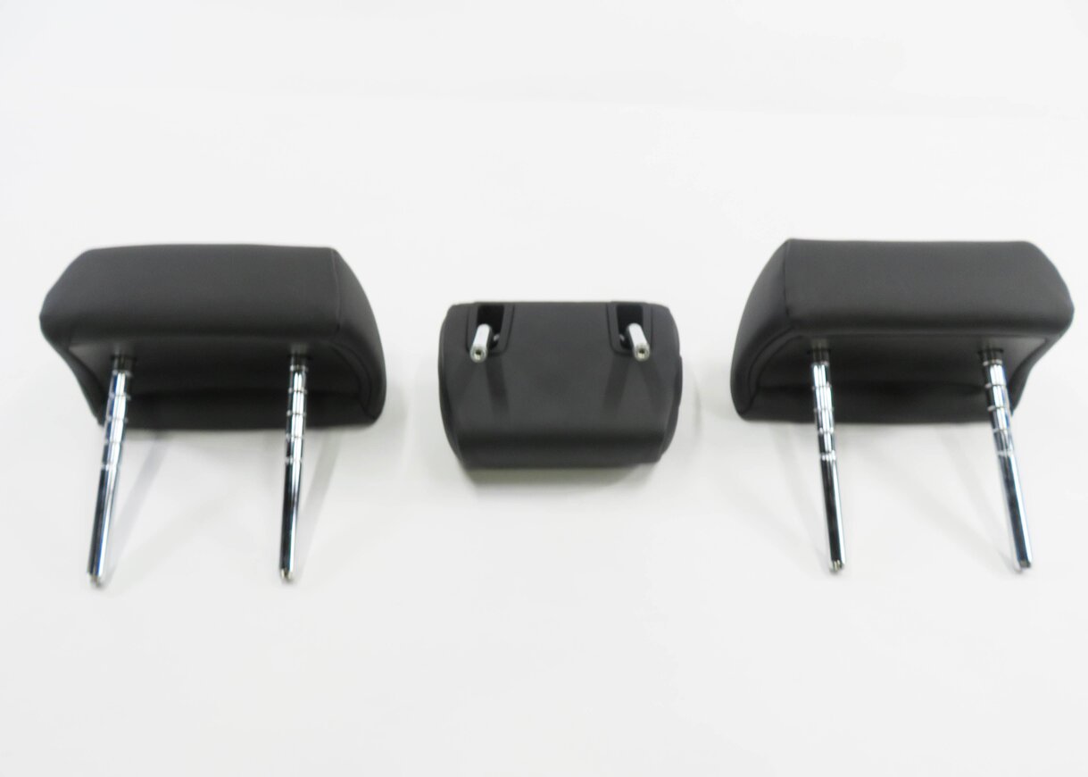 Thumbnail 7: 2009 BMW 750i (F01) REAR SEAT HEADREST SET-3 (BLACK NAPPA LEATHER NASW)