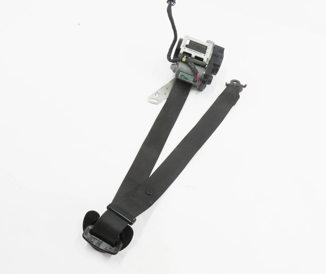 2009-2012 BMW 740i 750i 760i B7 (F01) LEFT DRIVER SEATBELT RETRACTOR (BLACK)