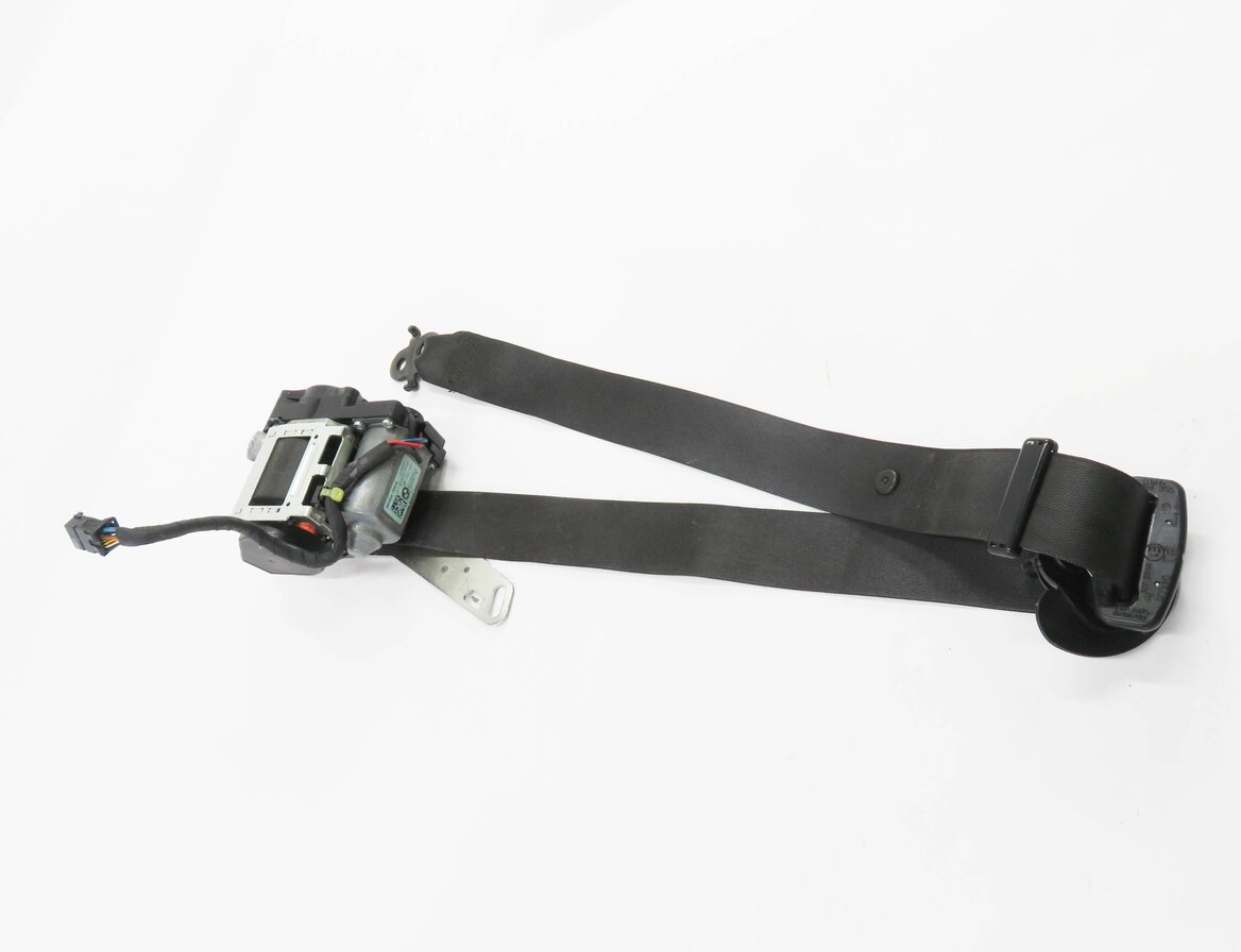 Thumbnail 4: 2009-2012 BMW 740i 750i 760i B7 (F01) LEFT DRIVER SEATBELT RETRACTOR (BLACK)