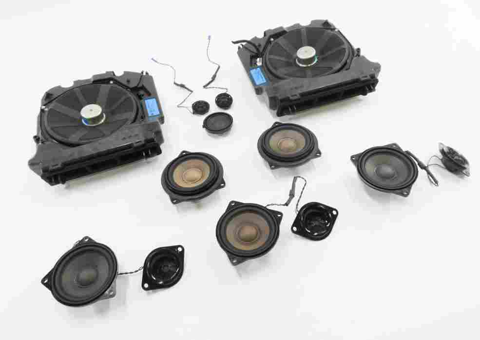 2014 BMW 535i (F10) HiFi AUDIO SUB SUBWOOFER TWEETER SPEAKER SET-13