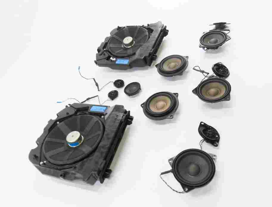 Thumbnail 3: 2014 BMW 535i (F10) HiFi AUDIO SUB SUBWOOFER TWEETER SPEAKER SET-13