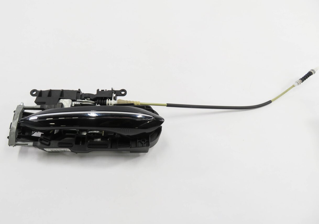 Thumbnail 2: 09-18 BMW 528i 535i 550i 740i 750i 760i RIGHT FRONT COMFORT DOOR HANDLE (BLACK)