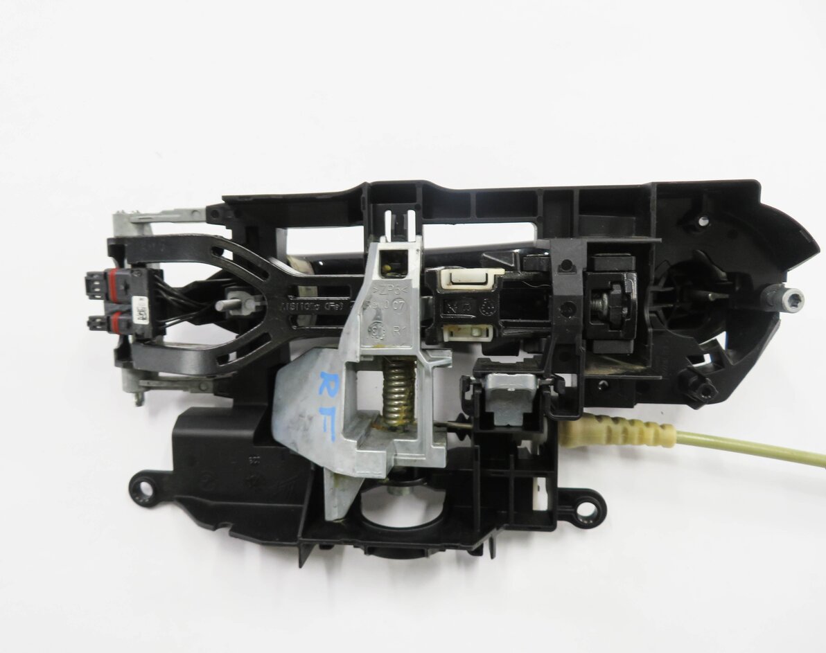 Thumbnail 6: 09-18 BMW 528i 535i 550i 740i 750i 760i RIGHT FRONT COMFORT DOOR HANDLE (BLACK)