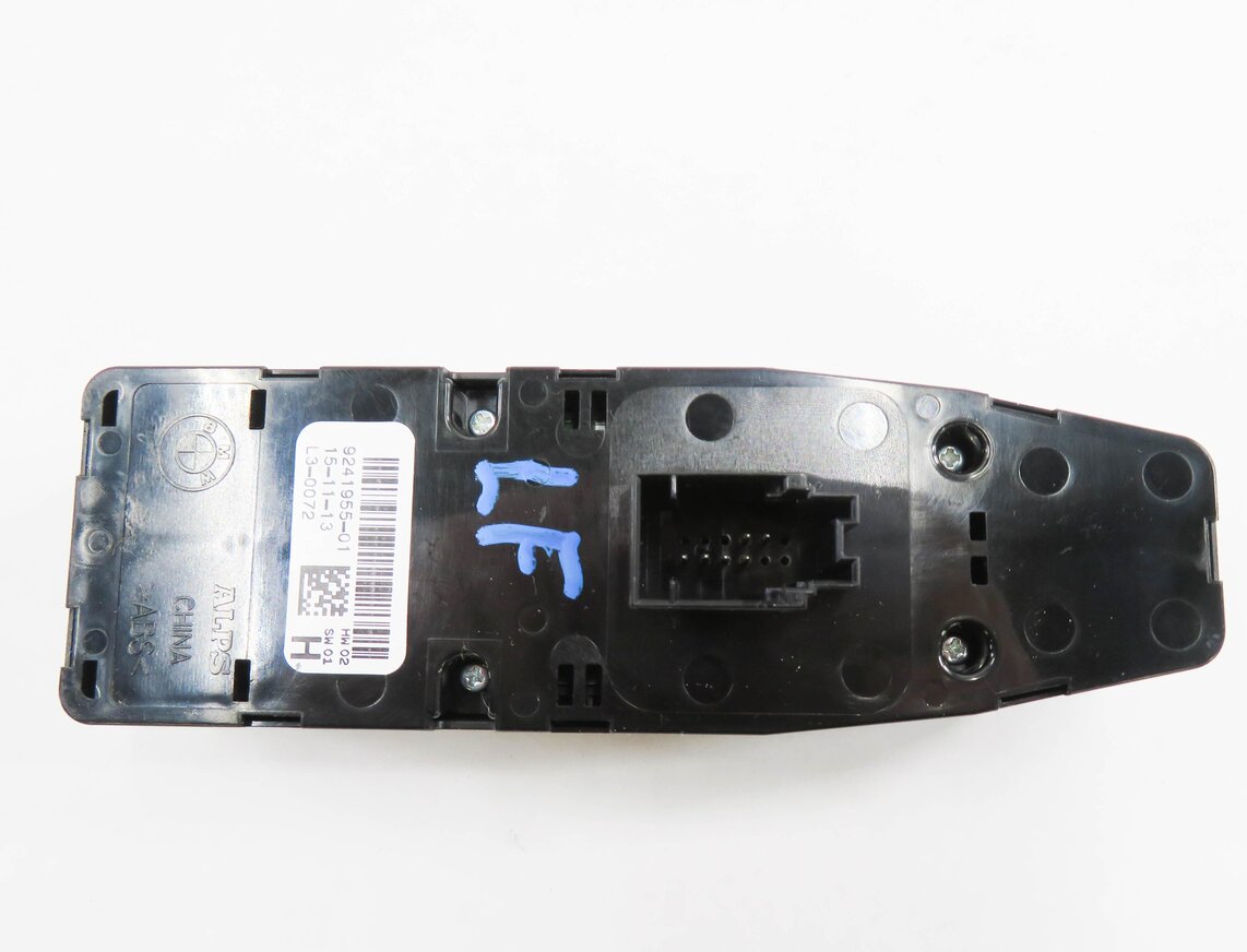 Thumbnail 5: 10-19 BMW 528i 535i 550i 650i M5 M6 X3 (F10 F12 F25) DRIVER P-FOLD WINDOW SWITCH