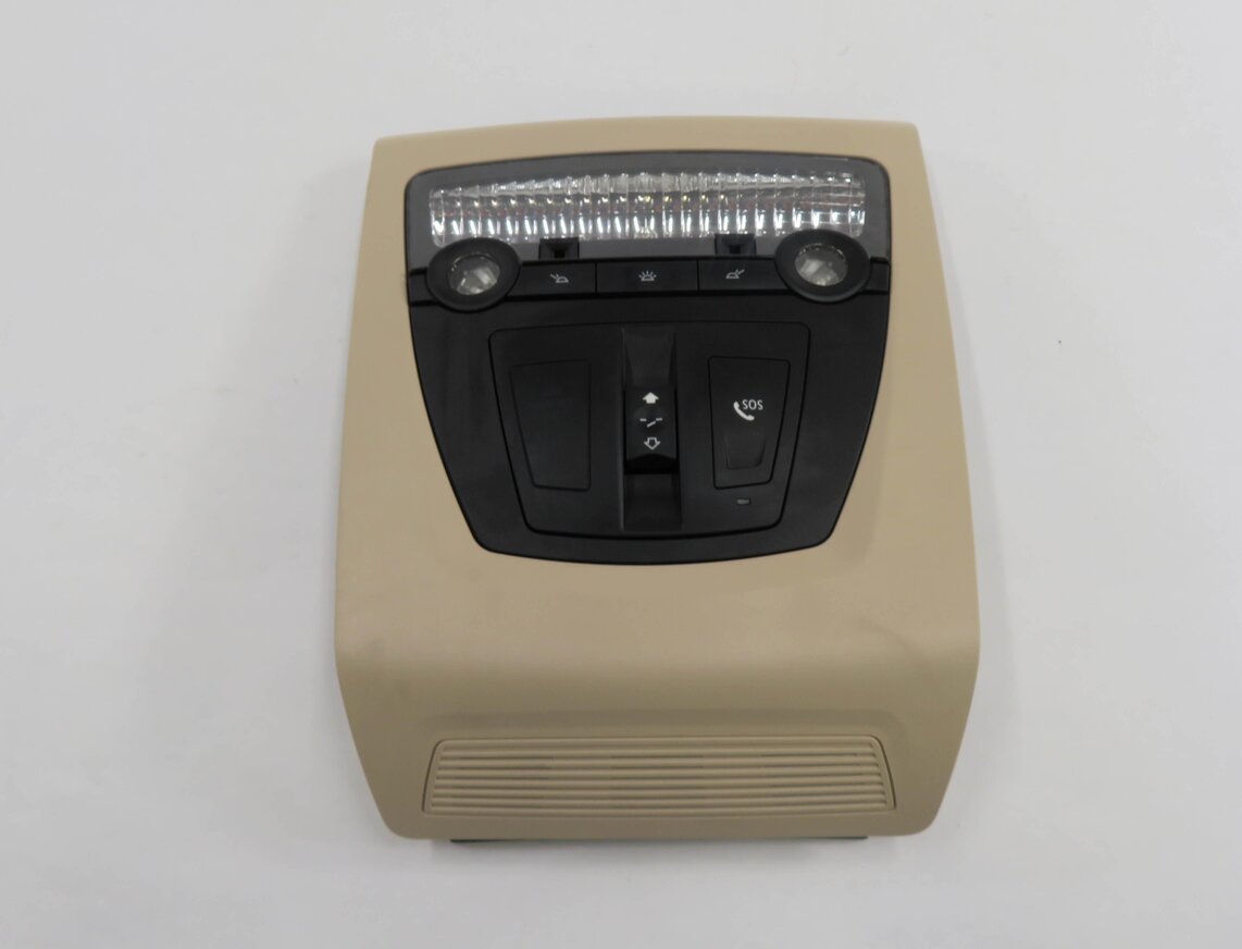 Thumbnail 2: 2014 BMW 535D (F10) FRONT DOME LIGHT MAP READING COURTESY LIGHT LAMP (BEIGE)