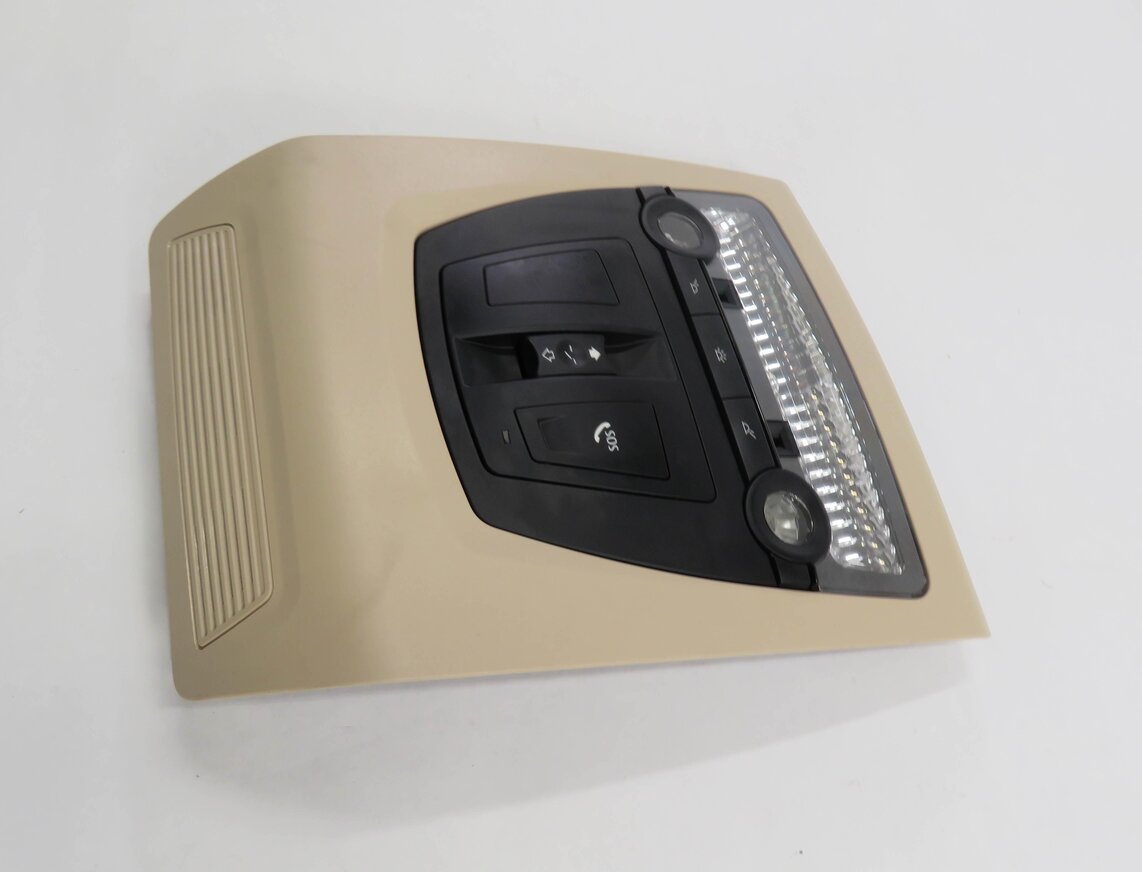 Thumbnail 4: 2014 BMW 535D (F10) FRONT DOME LIGHT MAP READING COURTESY LIGHT LAMP (BEIGE)