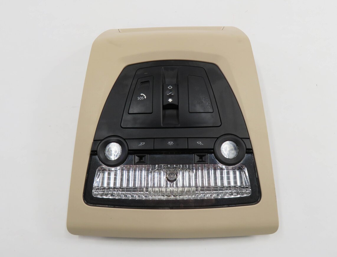 Thumbnail 5: 2014 BMW 535D (F10) FRONT DOME LIGHT MAP READING COURTESY LIGHT LAMP (BEIGE)
