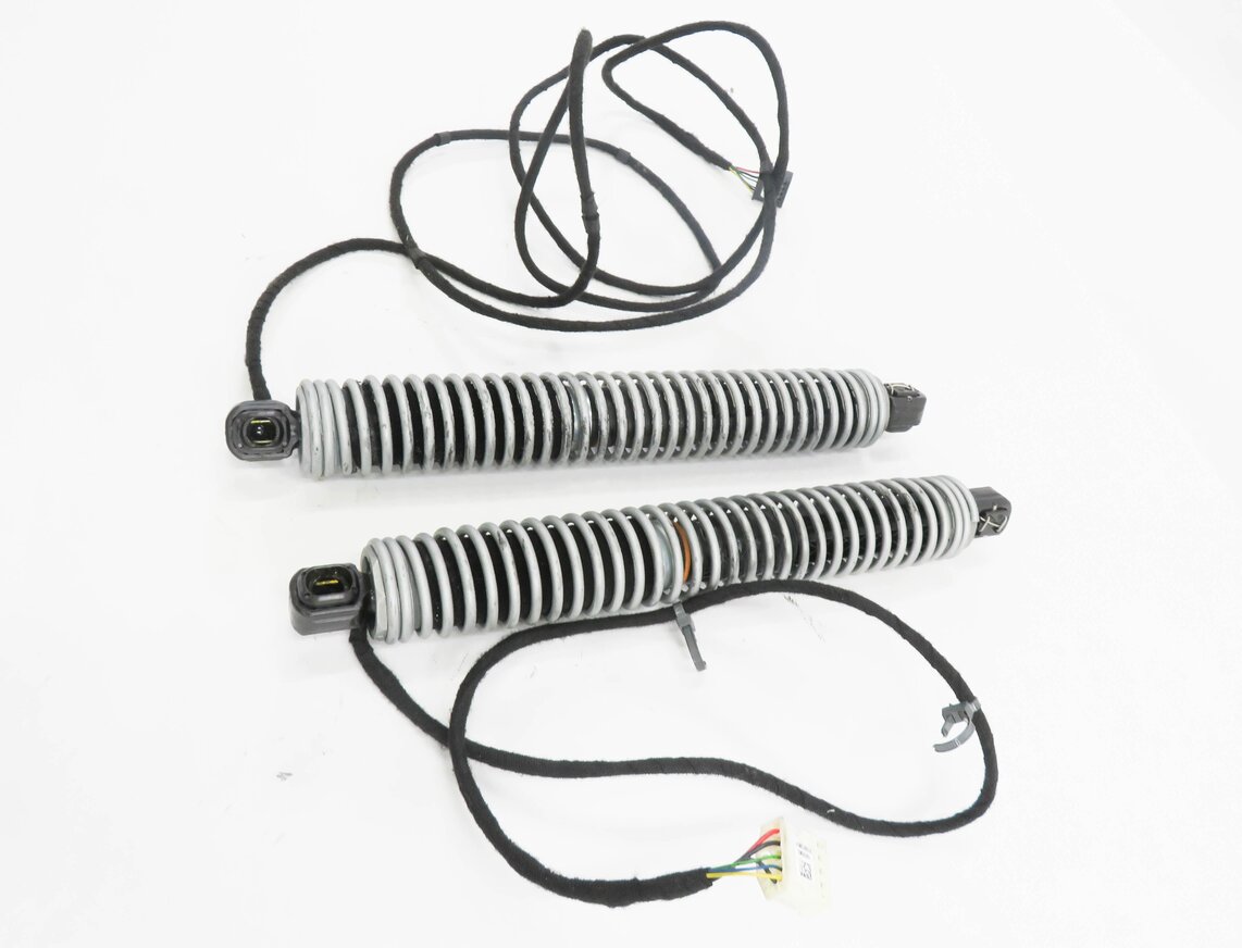 Thumbnail 3: 2014 BMW 535D (F10) LEFT & RIGHT REAR ELECTRIC TRUNK SHOCK STRUT SET-2