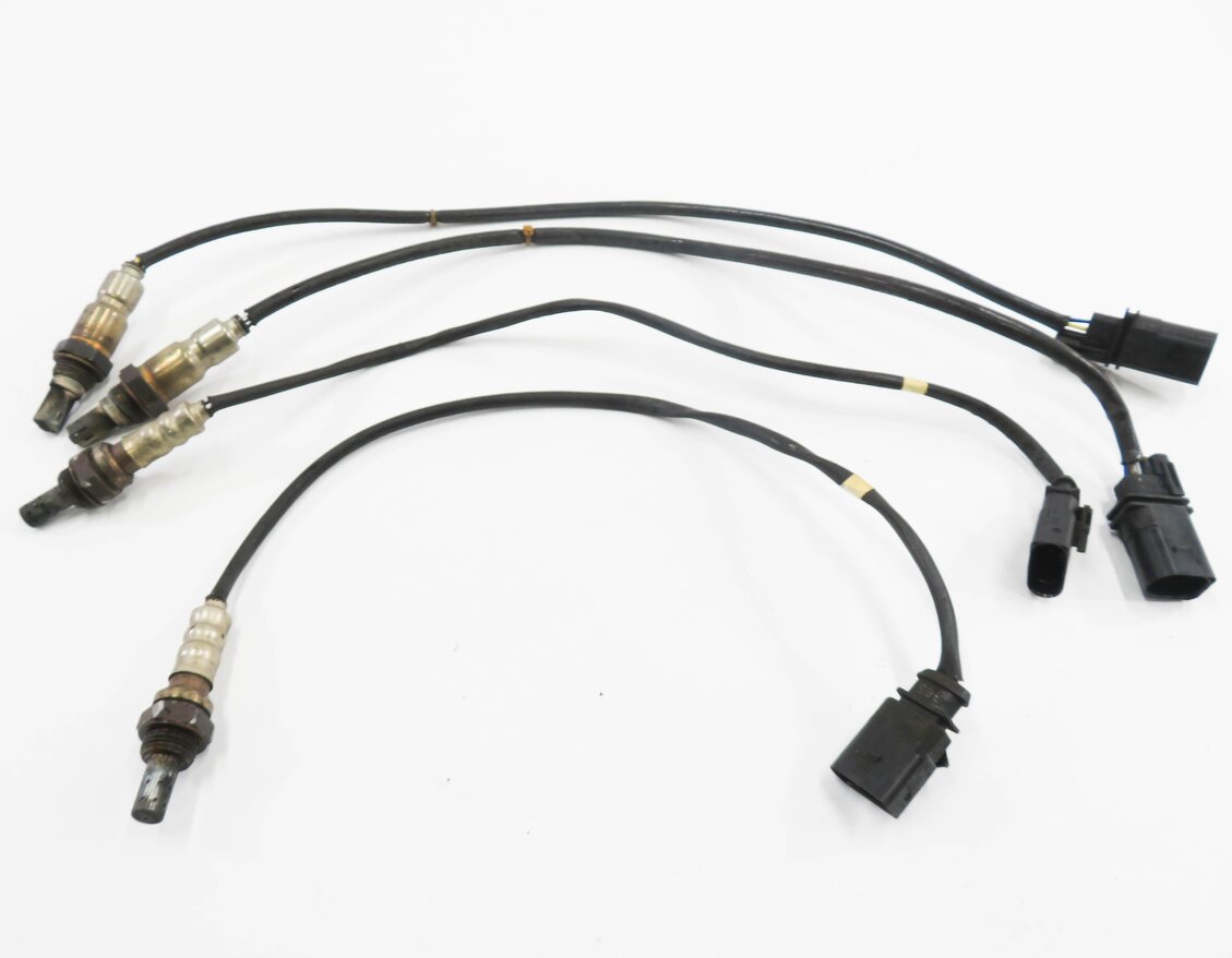 Thumbnail 2: 2012 AUDI A6 (C7) 3.0L CGXB SUPERCHARGED ENGINE - PRE / POST OXYGEN SENSOR SET-4