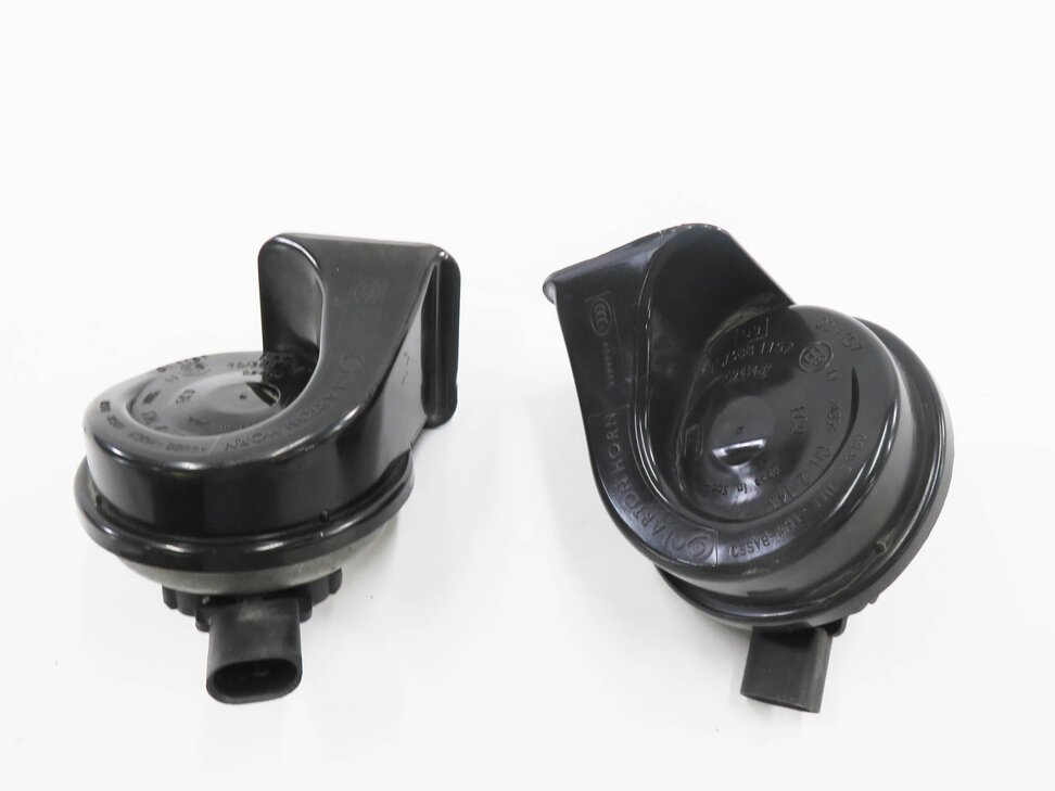 Thumbnail 5: 2011-2012 BMW 740i 750i 760i (F01 F02) HIGH & LOW TONE HORN SET-2