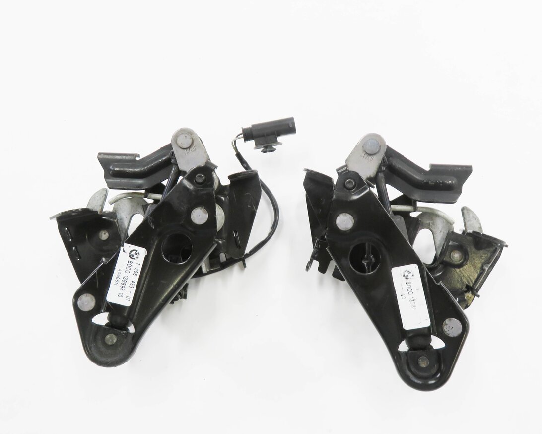 Thumbnail 4: 2012 BMW 750i (F01) FRONT LOWER HOOD LOCK LATCH SET-2