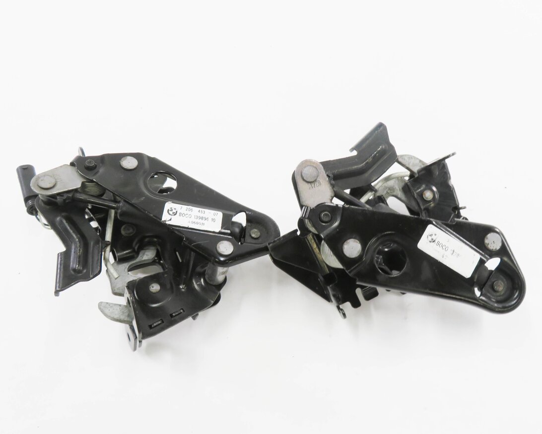 Thumbnail 6: 2012 BMW 750i (F01) FRONT LOWER HOOD LOCK LATCH SET-2