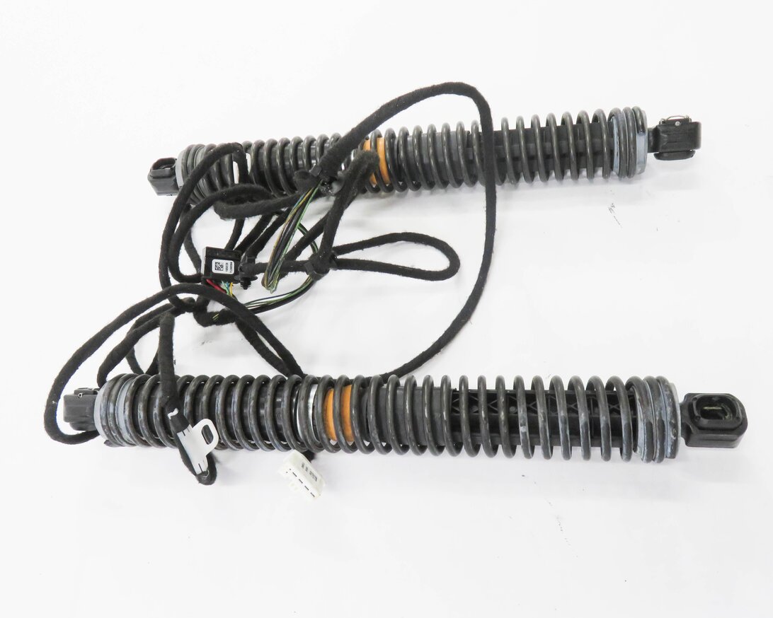 Thumbnail 4: 2012 BMW 750i (F01) LEFT & RIGHT REAR ELECTRIC TRUNK SHOCK STRUT SET-2