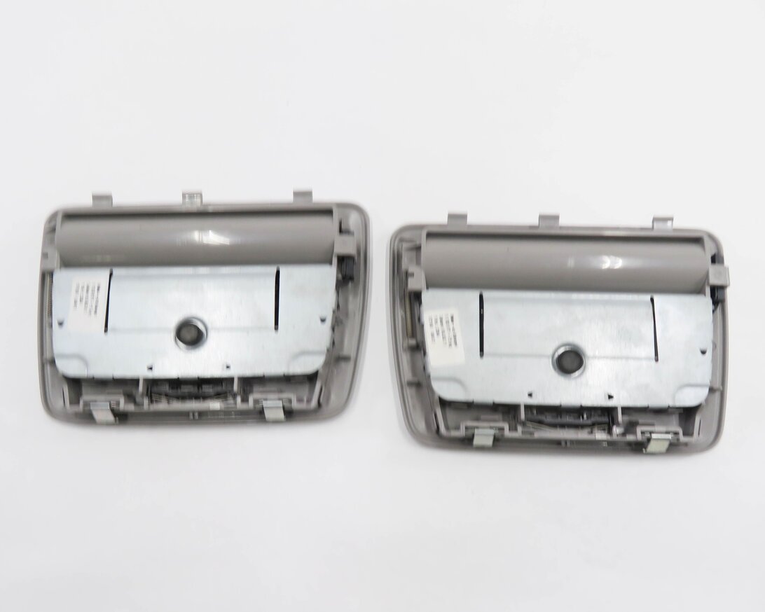 Thumbnail 5: 2012 BMW 750i (F01) LEFT & RIGHT REAR VANITY MIRROR SET-2 (GRAY)