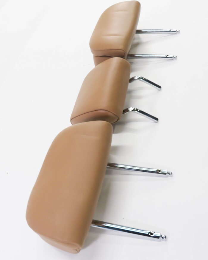 Thumbnail 4: 2012 BMW 750i (F01) REAR SEAT HEADREST SET-3 (SADDLE BROWN LEATHER NAD5)
