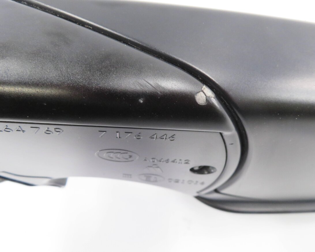 Thumbnail 7: 09-12 BMW 740i 750i 760i (F01) LEFT P-FOLD HEATED AUTODIM DOOR MIRROR (WHITE)